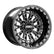 Slayer R UTV Beadlock Wheel (Gloss Black Contrast Cut) Metal FX Offroad