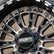 Slayer R UTV Beadlock Wheel (Gloss Black Contrast Cut) Metal FX Offroad