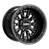 Slayer R UTV Beadlock Wheel (Gloss Black) Metal FX Offroad
