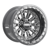 Slayer R UTV Beadlock Wheel (Gunmetal Contrast Cut) Metal FX Offroad