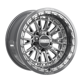Slayer R UTV Beadlock Wheel (Gunmetal Contrast Cut) Metal FX Offroad