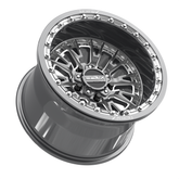 Slayer R UTV Beadlock Wheel (Gunmetal Contrast Cut) Metal FX Offroad