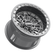 Slayer R UTV Beadlock Wheel (Gunmetal Contrast Cut) Metal FX Offroad