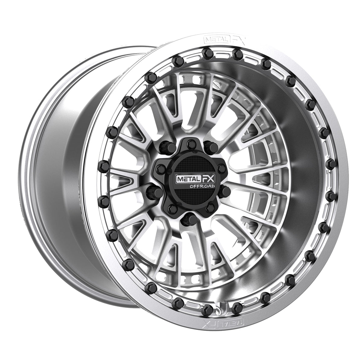 Slayer R UTV Beadlock Wheel (Raw) Metal FX Offroad