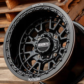 Slayer UTV Beadlock Wheel (Gloss Black) Metal FX Offroad