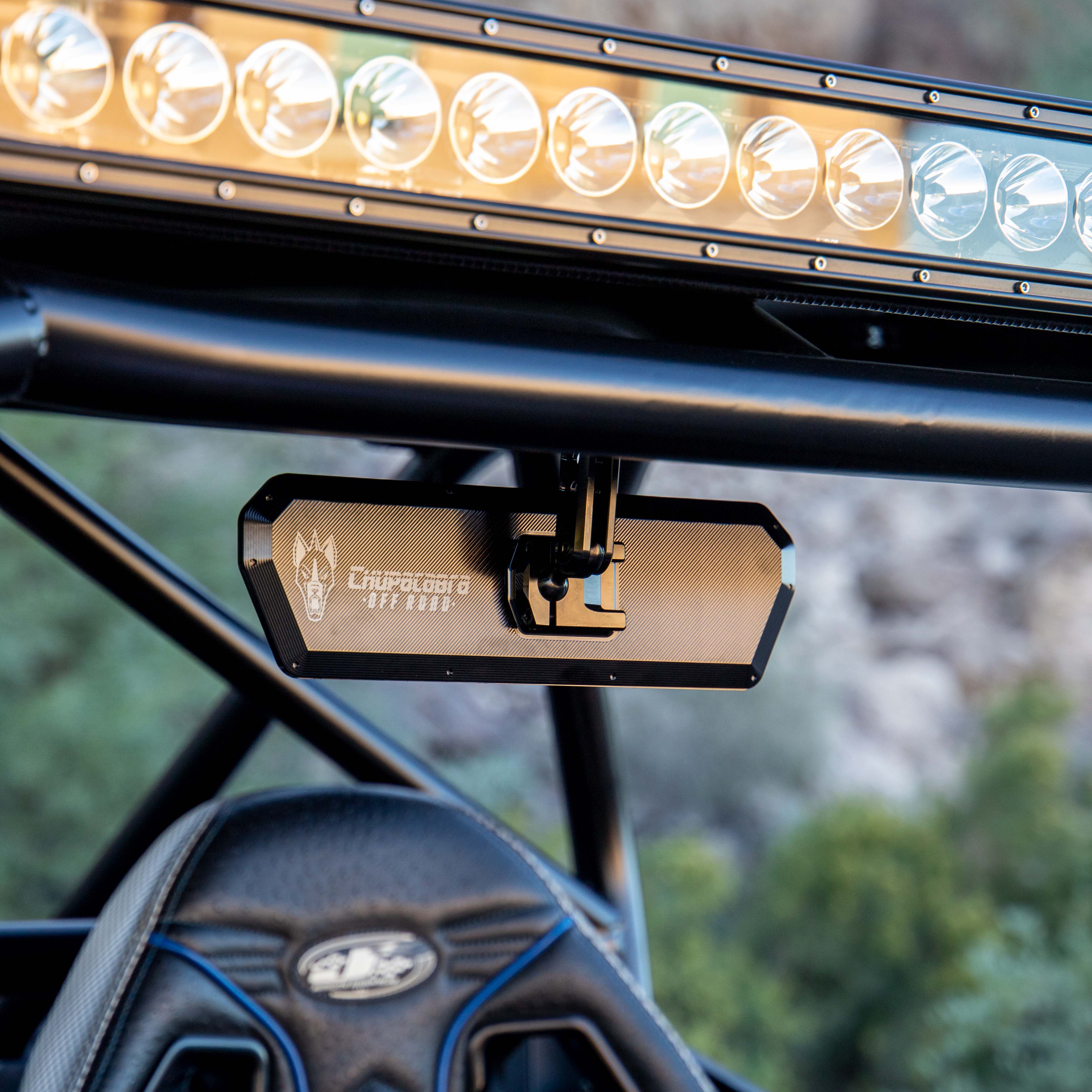 Super Deluxe 11" UTV Rearview Mirror Chupacabra Offroad