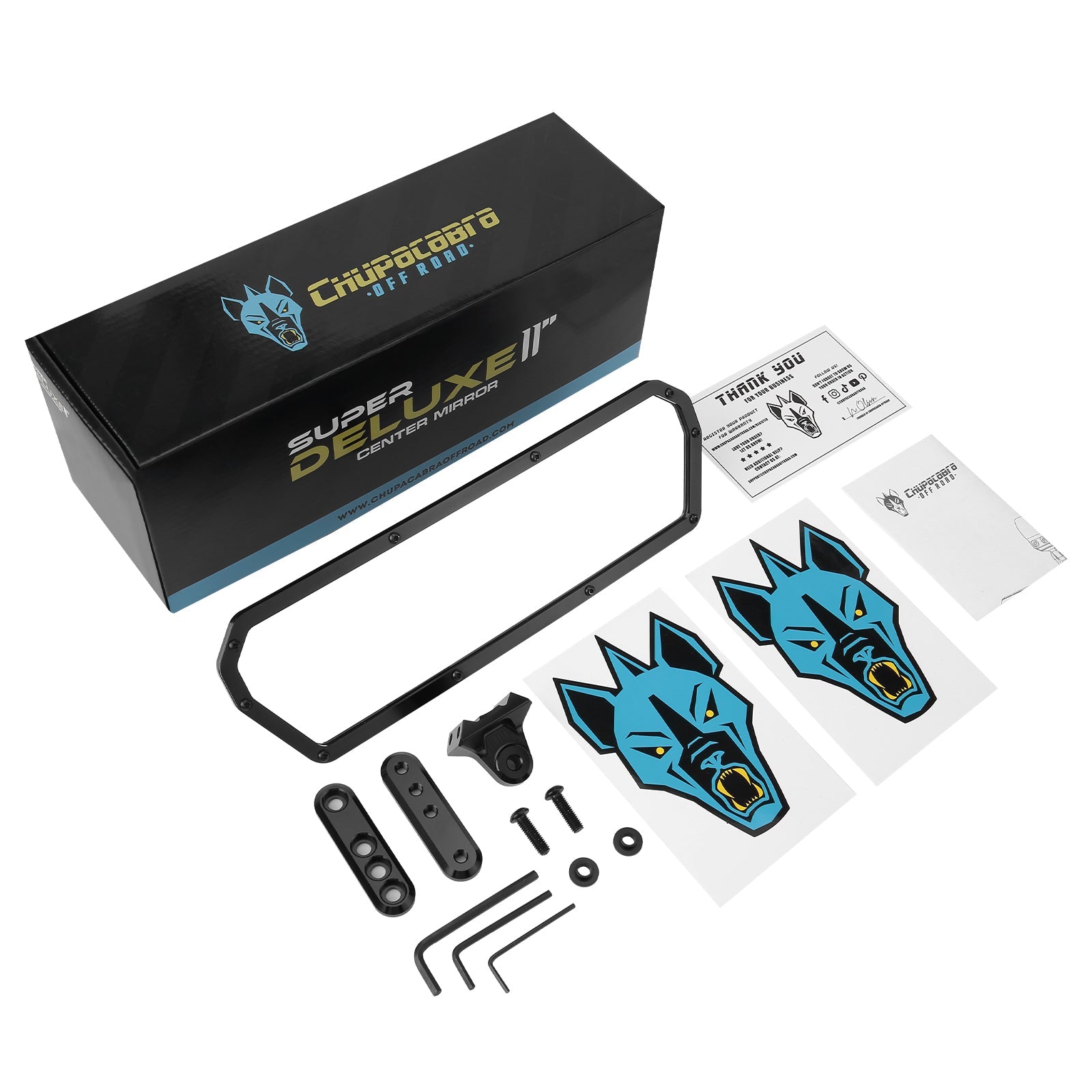 Super Deluxe 11" UTV Rearview Mirror Chupacabra Offroad