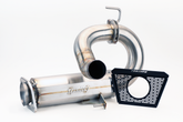 Polaris RZR Pro R Center Exit Slip-On Exhaust