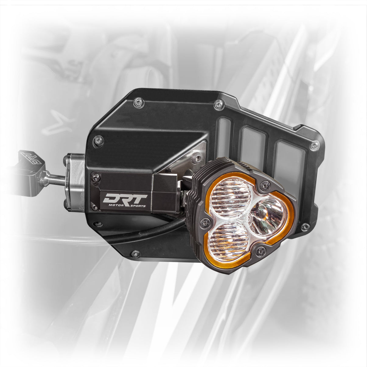 Tactical Convex Side Lighted Mirror Set Kit DRT Motorsports