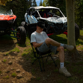 Trail Lounge Chair with Roll Cage Storage Bag UTVMA