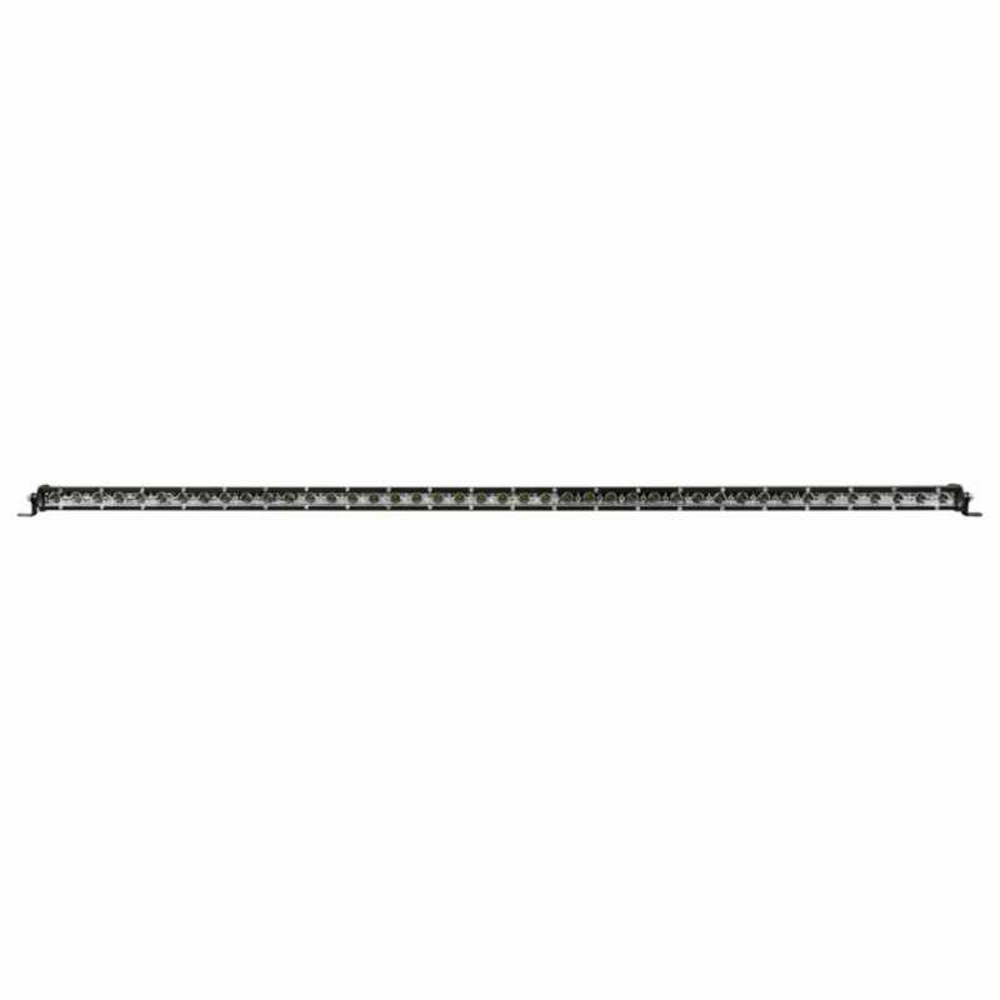 Ultra Slim Single Row 44.25" Light Bar by AJK Offroad Straight On Wide View