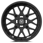 V03 Gloss Black Wheel (14x7 +25mm 4x137)