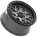 V07 Beadlock Satin Graphite Wheel (15x7 +25mm 4x137)