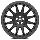 V09 Beadlock Satin Black Wheel (17x8 +40mm 4x156)