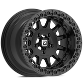 V09 Beadlock Satin Black Wheel (15x10 0mm 5x114.3)
