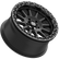 V09 Beadlock Satin Black Wheel (17x8 +40mm 4x156)