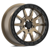 V15 Beadlock Satin Bronze Milled Wheel (15x7 +45mm 5x114.3)