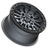 V16 Beadlock Wheel (15x7 +35mm 4x137) (Satin Gunmetal)