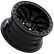 V16 Beadlock Wheel (15x8 -12mm 4x156) (Satin Black)