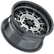 V17 UTV Wheel (15x8 +10mm 5x114.3) (Brushed Gunmetal)