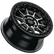 V18 Beadlock Wheel (15x7 +30mm 5x114.3) (Hyper Black)