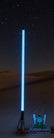 V3 LED Whip with Chrome Black Base (Single)