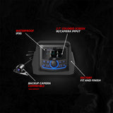 2017-2025 Can-Am® X3, Phase-4 V-Spec 5-Speaker 1650watt System w/JVC