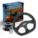 Yamaha UTV D-Shape Leather Steering Wheel Kit with Hub PRP