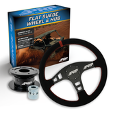 Yamaha UTV Flat Suede Steering Wheel Kit with Hub PRP