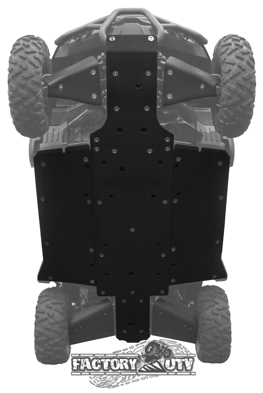 Yamaha Wolverine R-Spec UHMW Skid Plate Factory UTV