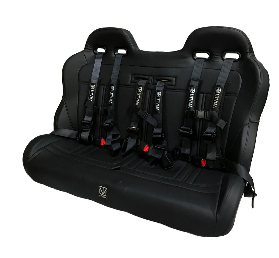 Yamaha Wolverine RMAX 4 (2025+) Rear Bench Seat with Harnesses UTVMA