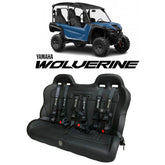 Yamaha Wolverine RMAX 4 (2025+) Rear Bench Seat with Harnesses UTVMA