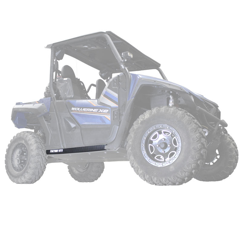 Yamaha Wolverine X2 / X4 UHMW Rock Sliders Factory UTV