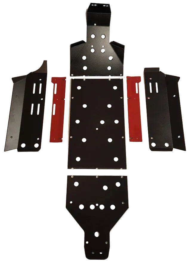 Yamaha YXZ 1000R Full Skid Plate with Integrated Sliders Trail Armor