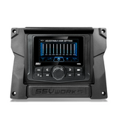 Kawasaki KRX Dash Mount Media Receiver Plug-&-Play Kit