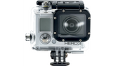 GoPro® Camera Adapter attached to a HERO3 camera for UTV Pros and off-road enthusiasts.