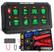 8-Gang Switch Panel with RGB & Remote Control Bluetooth App