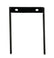 Honda Talon 4-Seat Rear Bump Seat Bracket