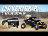 Can-Am Maverick R 3" Chambered Q-Series Muffler Exhaust System RPM Powersports