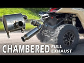 Can-Am Maverick X3 Full 3" Chambered Q-Series Turbo Back Exhaust System RPM Powersports