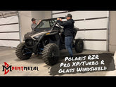 Polaris RZR Pro XP / Turbo R (2020-2024) Vented Glass Windshield Bent Metal Off-Road