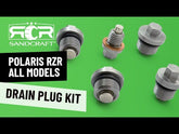 Polaris RZR Drain Plug Kit Sandcraft