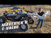 Can-Am Maverick R 3" E-Valve Mid Pipe Exhaust (Electronic Dump Valve)