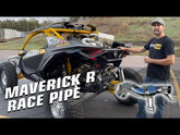 Can-Am Maverick R 3" Slip-On Muffler Delete Race Pipe RPM Powersports