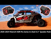 Polaris RZR Pro (2020-2024) Dash 6.5" Speaker Pods SSV Works