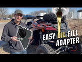 Polaris RZR Pro R Oil Filler Adapter Plate RPM Powersports