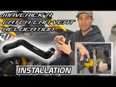 Can-Am Maverick R Catch Can Vent Relocation RPM Powersports