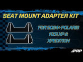 Polaris RZR XP / Xpedition Seat Mount Adapter Kit (Pair) PRP