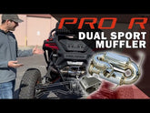 Polaris RZR Pro R 3" Dual Sport Muffler Exhaust RPM Powersports