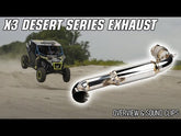 Can-Am Maverick X3 Desert Series 3" Turbo Back Full Exhaust RPM Powersports